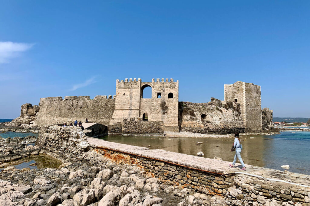Fortifications at the Castle of Methoni
