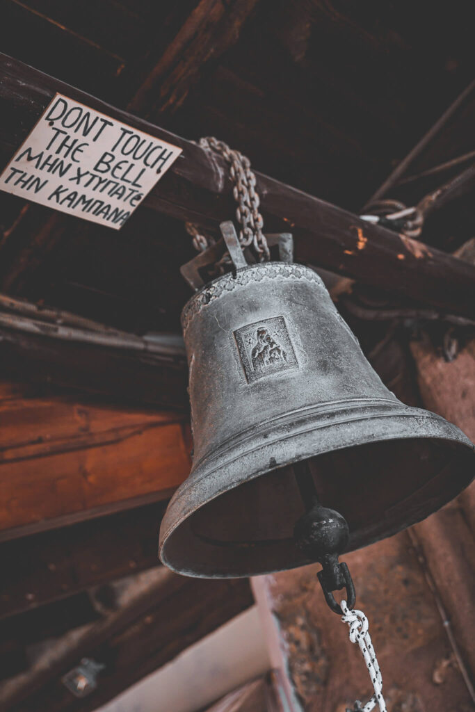 An iron bell