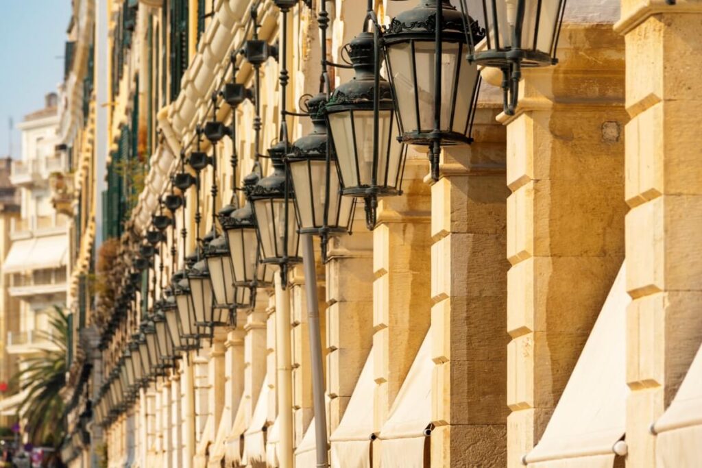 Walls of a building