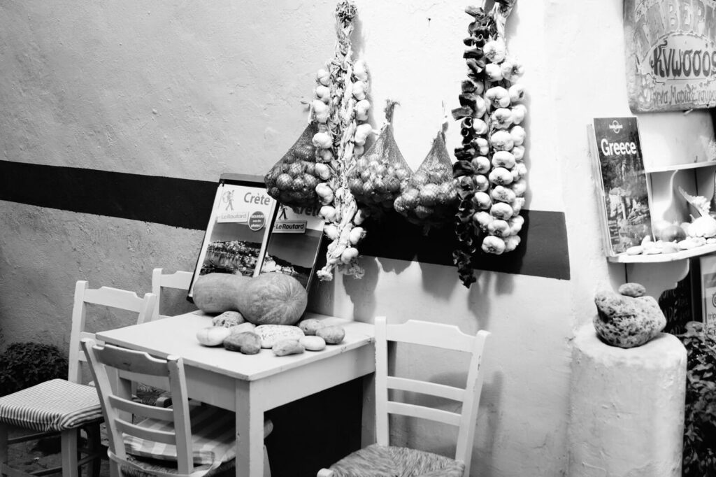 Herbs in a tavern in Rethymno