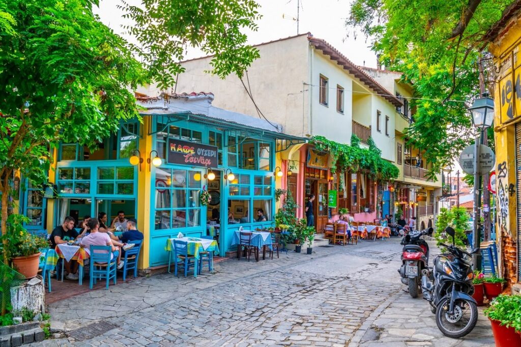 Cafes and taverns in Thessaloniki