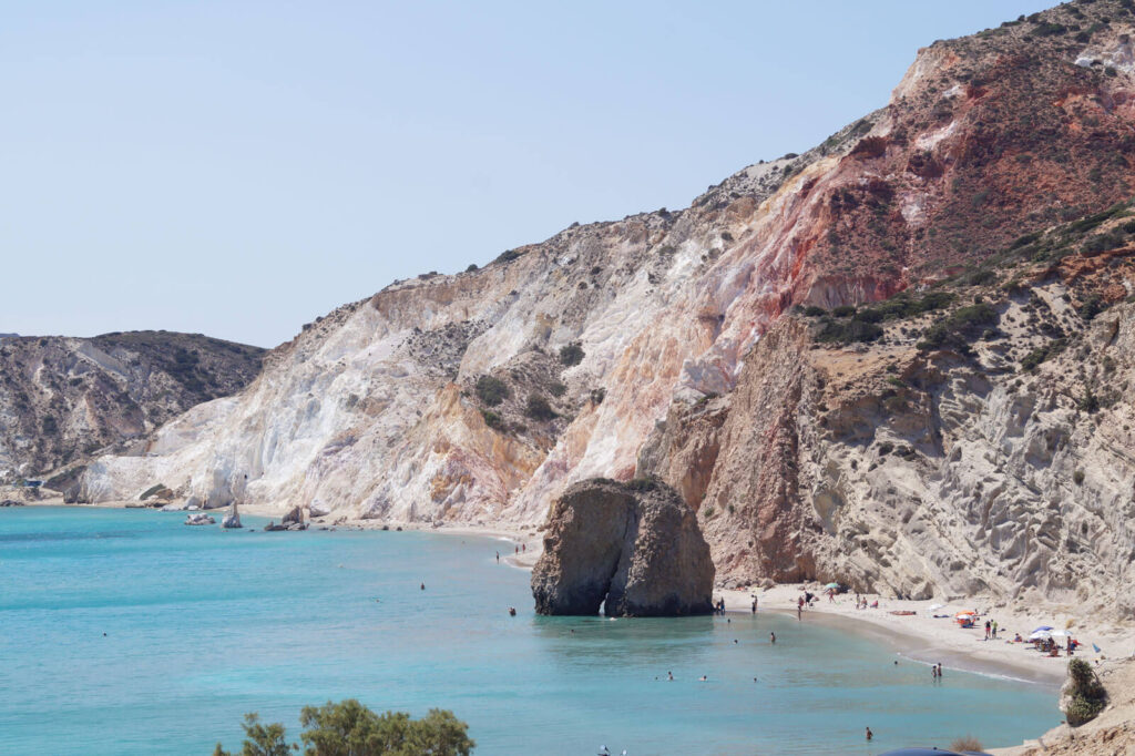 A wonderful beach with calm waters