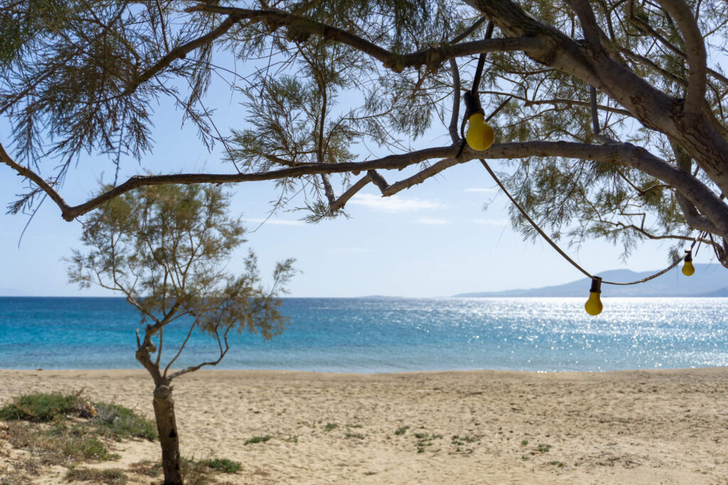 A beach in Naxos