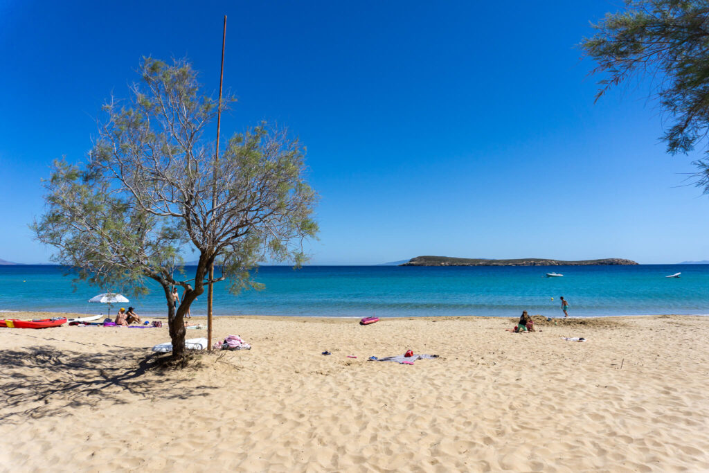 Beach in Paros