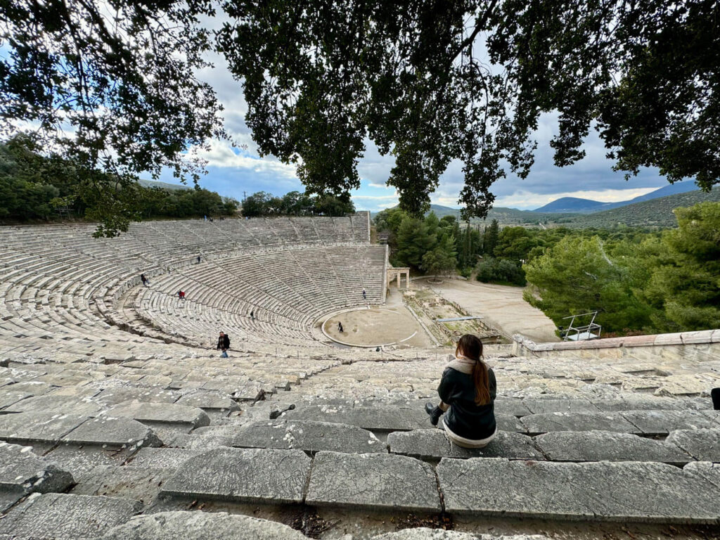A guided tour of Epidaurus ancient theater