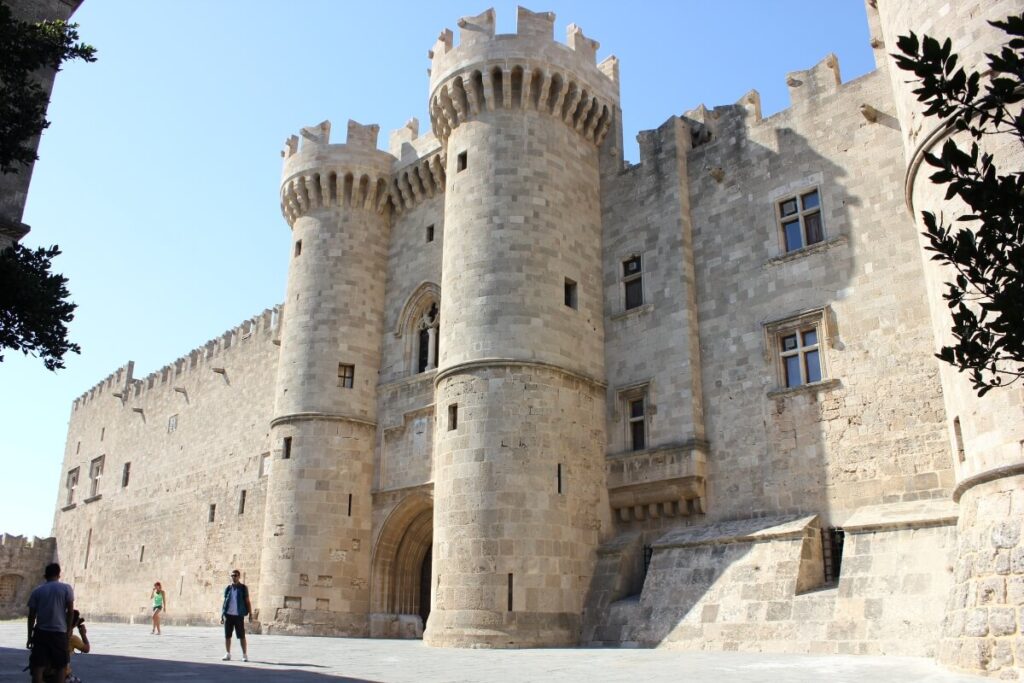 The Castle of Rhodes Town
