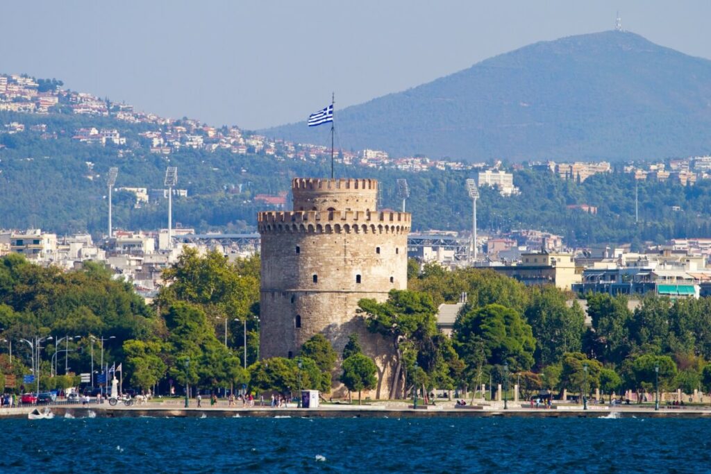 The White tower in Thessaloniki