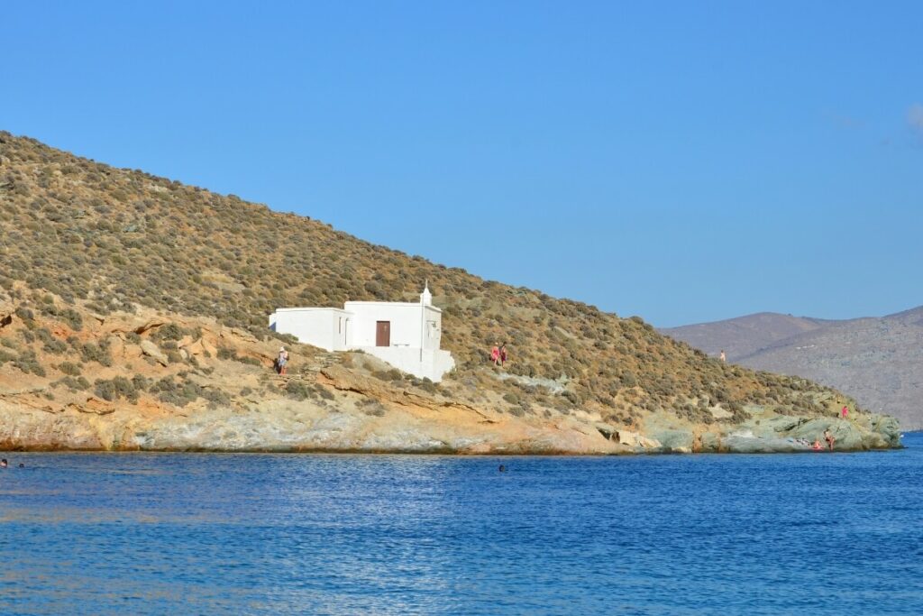 A chapel next to the sea
