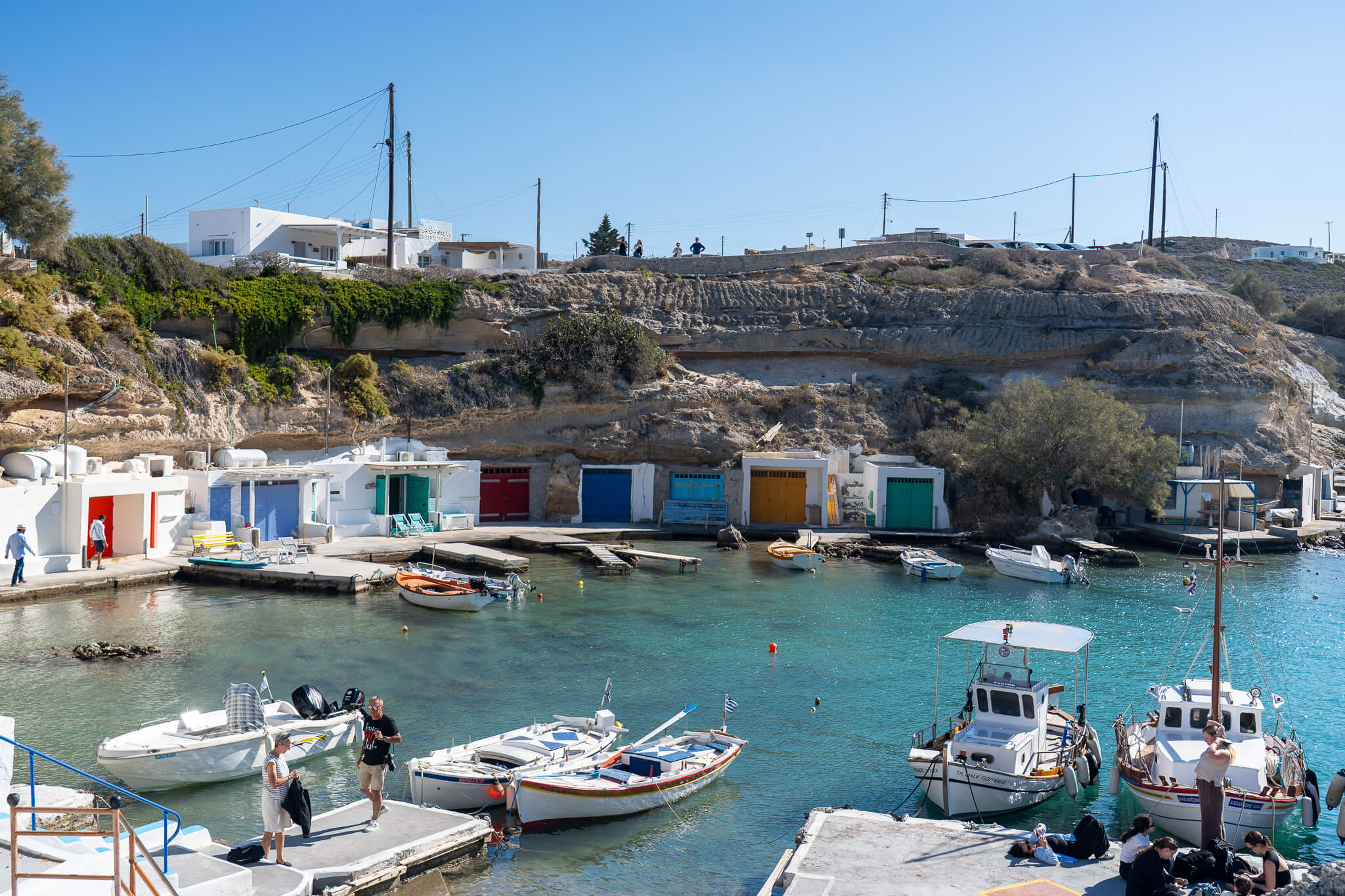 Sirmata houses in Mandrakia