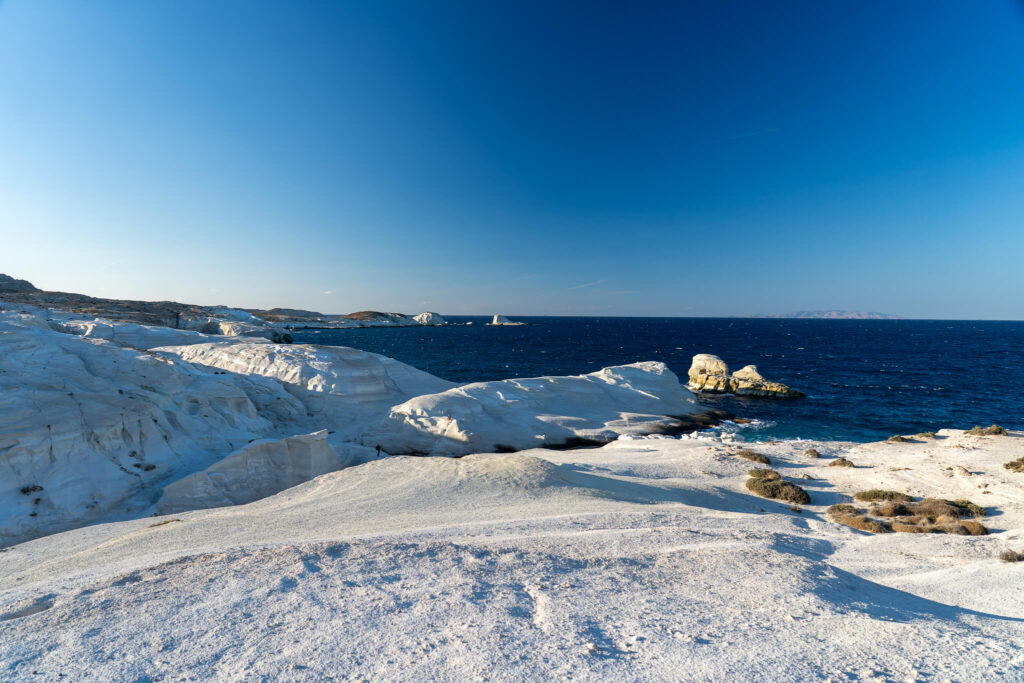 The volcanic beach of Sarakiniko